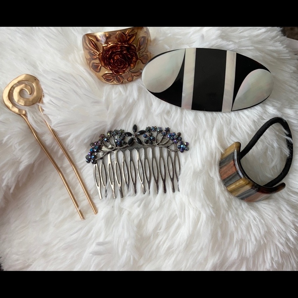 5 Piece hair accessory lot